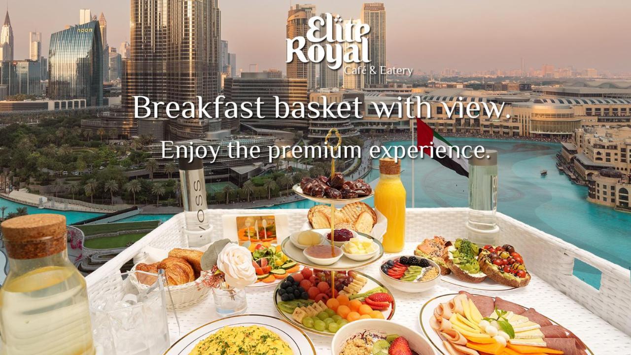 Elite Royal Apartment - Full Burj Khalifa And Fountain View - The Royal Дубай Экстерьер фото